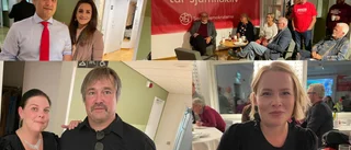 Jubel på S valvaka – både åt sitt eget och MP:s resultat • "Tror vi gör ett bra val"