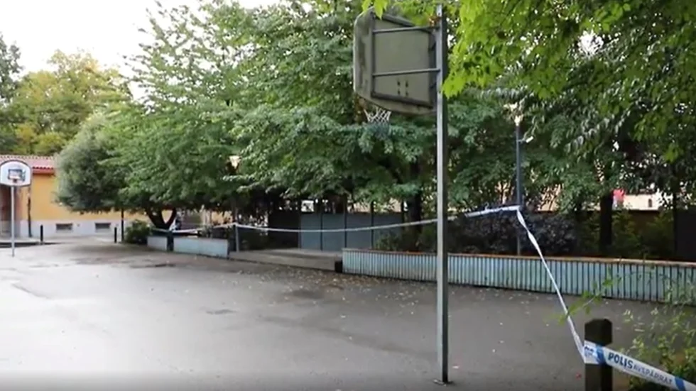 Film från platsen där skottlossning ägt rum