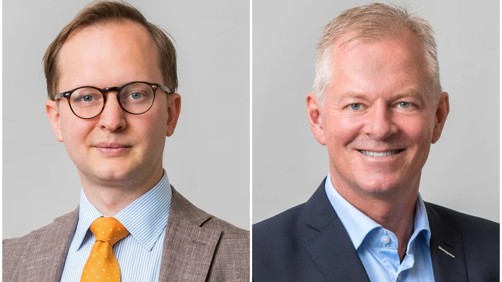 Patrick Krassén och Thomas Byström från Företagarna påminner om hur viktiga företagen är för vår ekonomi.