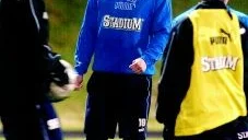 IFK:s nyförvärv Richard Spong dök upp i staden i går och gjorde sitt första träningspass samma dag.
FOTO: ANITA KJELLBERG