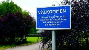 Lotorps IF slutar att ansvara för badplatsen. Framtidsgruppen tar över. 
FOTO: TITTI OLOVSSON/ARKIV