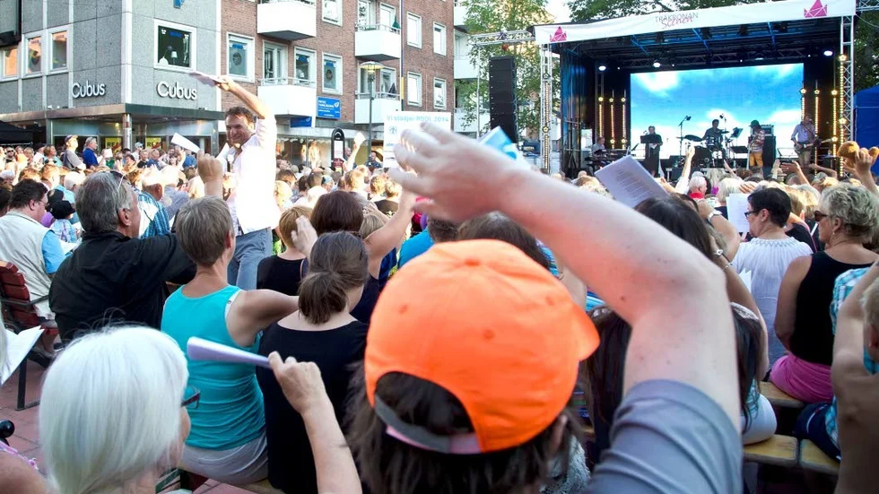 Med hjälp av en låtskrivartävling ska PDOL hitta sin jubileumslåt. Låten kommer vara en del i marknadsföringen av årets festival. (Arkivbild)