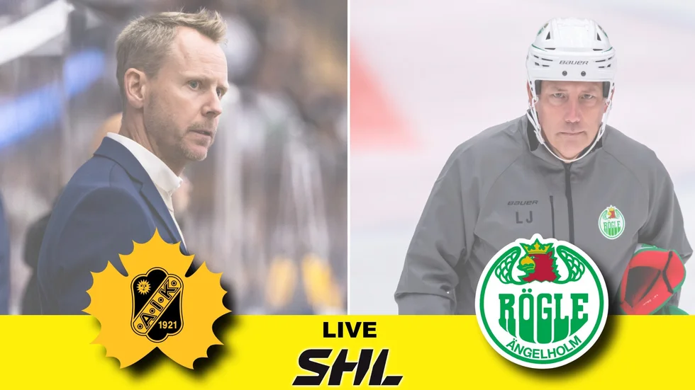 Robert Ohlsson Skellefteå AIK ställs mot Lasse Johanssons Rögle BK.
