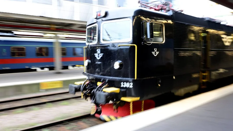 Nattåget mot Stockholm i söndags ägnade ett dygn åt att resa från Luleå till Jörn och tillbaka.