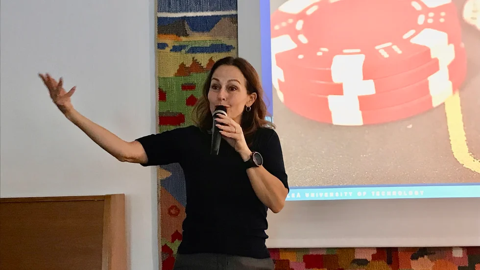 Jessica Ljungberg talade om hur man håller hjärnan i trim.
