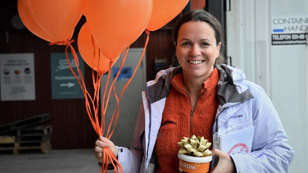 "Det är ett otroligt varumärke", säger Åsa Andersson-Ulvede om Kalix löjrom och ser möjligheter med koppla ihop löjromen med andra produkter.