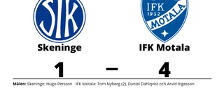Skeninge kunde inte stoppa IFK Motalas segertåg
