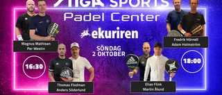 Dubbla matcher från Stiga Sports Padel Center