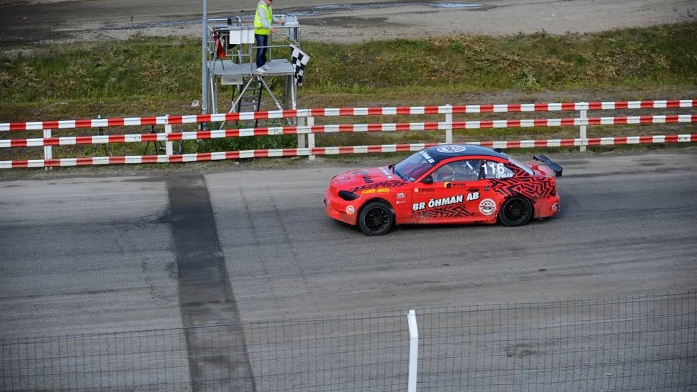 Norrlandsveckan i Piteå.  Emil Öhman Piteå. Konkurrent till Simon Tiger som kom igen efter bärgning.