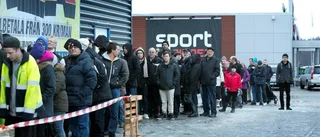 Långa köer till Elgigantens nystart