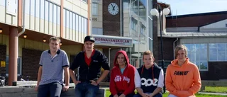 Norska elever intar på Hornavanskolan