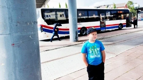 Skolskjutsproblem för Arvid Lundberg, pappa Jonas Lundberg