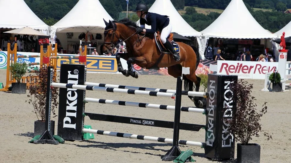 FELFRI. Wilma Marklund och Carlogero fick en bra start i JSM-kvalet. (Arkivbild)