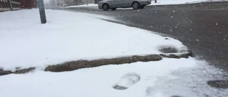 SMHI varnar för snö och halka