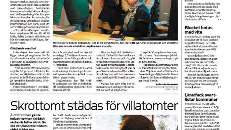 Klipp från PT den 14 november 2012.