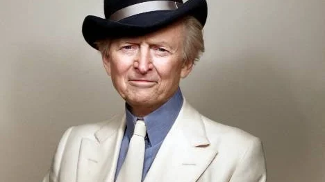 Författaren Tom Wolfe är nominerad för årets Bad Sex in Fiction Award.