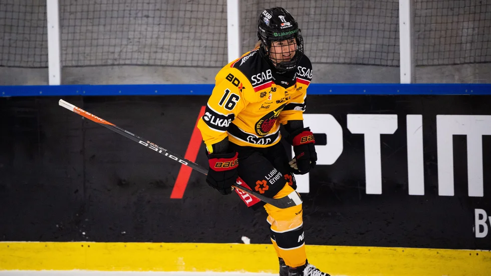 Petra Nieminen och hennes kedjekamrater hade en rolig kväll när Luleå Hocke/MSSK slog SDE borta.