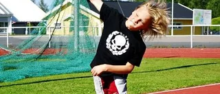 Hugo gillar att kasta långt: "Jag vill prova diskus"