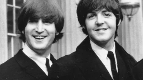 John Lennon och Paul McCartney.