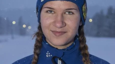 Mimmi Björn, IFK Arvidsjaur Skidor, är en av de sex tjejerna i Sveriges trupp till Nordiska juniorlandskampen, som nu i helgen avgörs i Estland. (Arkivbild)