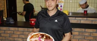 Julens alla läckerheter - på en pizza