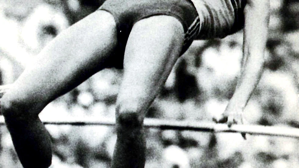 Ann-Ewa Karlsson under OS i Moskva.