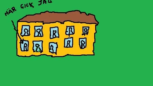 Nedläggninghotet. Av den smörkulegula skolan får debattören Staffan Westerberg, som tecknat sin gamla skola, att gråta.