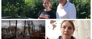 Hennes val: Hemmet i Ukraina eller tryggheten i Västervik • Flydde, återvände och nu faller bomberna igen
