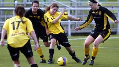 Linn Lundström fick beröm av allsvenske tränaren Peter Grundström. (arkivbild)