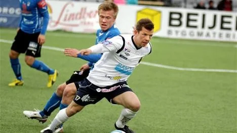 Tillbaka. Jonas Lantto har dragits med ett skadat lår i snart två månaders tid men nu är han redo för spel med sitt Gefle igen.