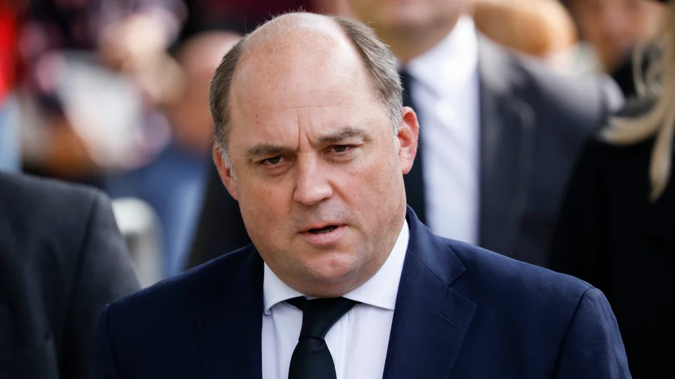 Storbritanniens försvarsminister Ben Wallace. Arkivbild
