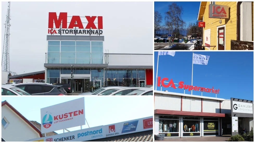 Ica Maxi i Västervik gick helt klart bäst av kommunens ica-butiker 2021. Fotnot: Uknabutiken tillhör inte längre Icakoncernen.