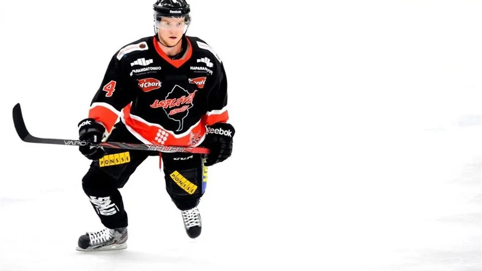 VASS. Marcus Fagerudd gjorde tre poäng när Asplöven tog tre poäng.