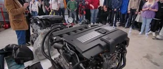 Hornavanskolan fick motorer av BMW