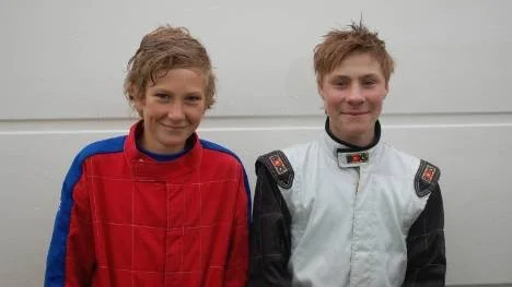 Linus Burman och Max Renberg vann varsin klass i Norrlandscupen i gokart. De tog därmed också ledningen sammanlagt.