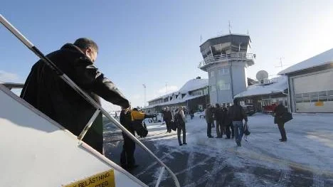 En statlig utredning lyfte i fjol höst fram Arvidsjaurs flygplats som en av landets tio strategiskt viktigaste flygplatser. Men regeringen tycker annorlunda... (Arkivbild)