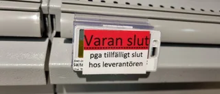 Populära pinnarna fortfarande slut