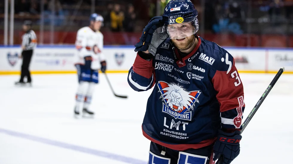 Linus Hultström gjorde mål.