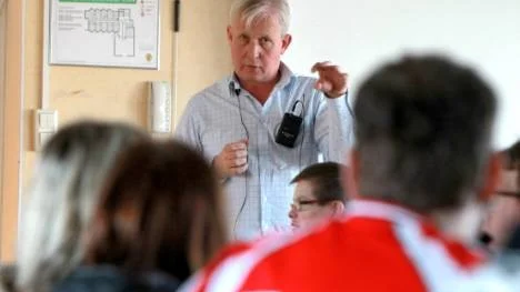 Per Liljeroos har arbetat med försäkringar i hela sitt yrkesverksamma liv. Sedan ett år och tre månader är han anställd av Riksförbundet FUB för att jobba med dess bolag Unik Försäkring. På onsdagen besökte Liljeroos FUB Piteå.