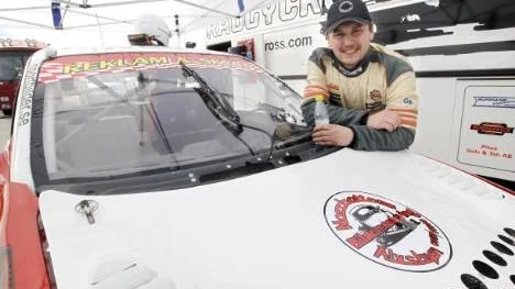 Jonas Ökvist var belåten med söndagens körning. Nu laddar han inför SM i rallycross.