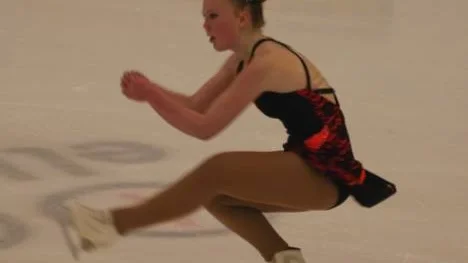 Victoria Nordberg, Piteå KK, vann sin klass i Ö-vik.