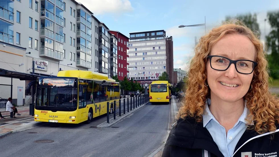 Nöjd. Det är Elllior Isaksson Larsson, över att andelen bussrese