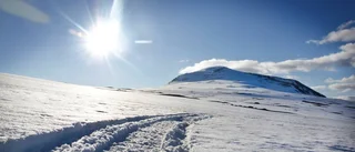 Så här mycket snö finns i länet