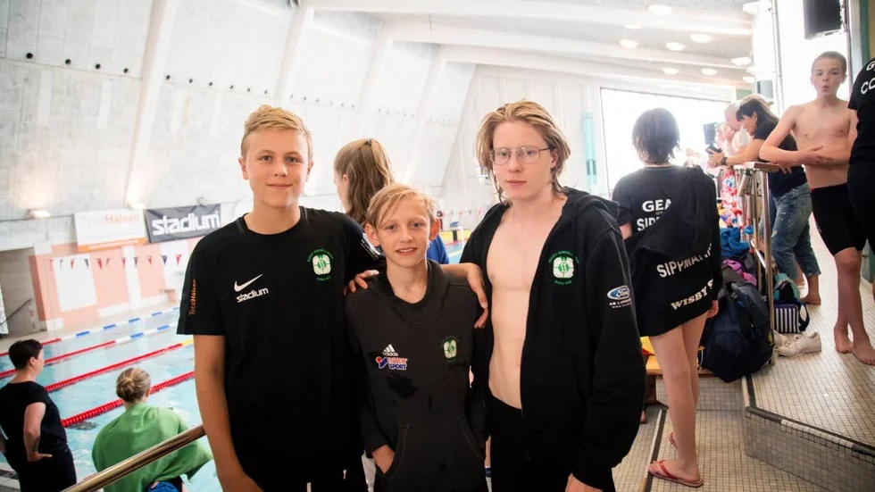 Elias Lyth, Jack Sjöberg och Anton Höglund ska tävla på Ungdoms-SM