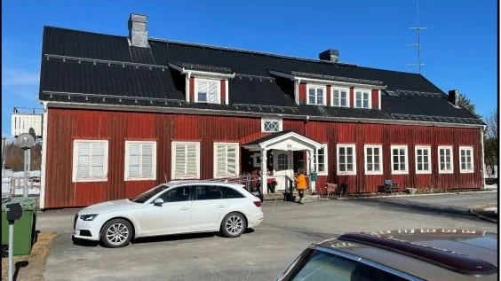 Hyreshus i Sundom som Luleå kommun vill sälja.