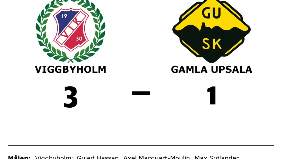 Viggbyholms IK FF vann mot Gamla Upsala SK