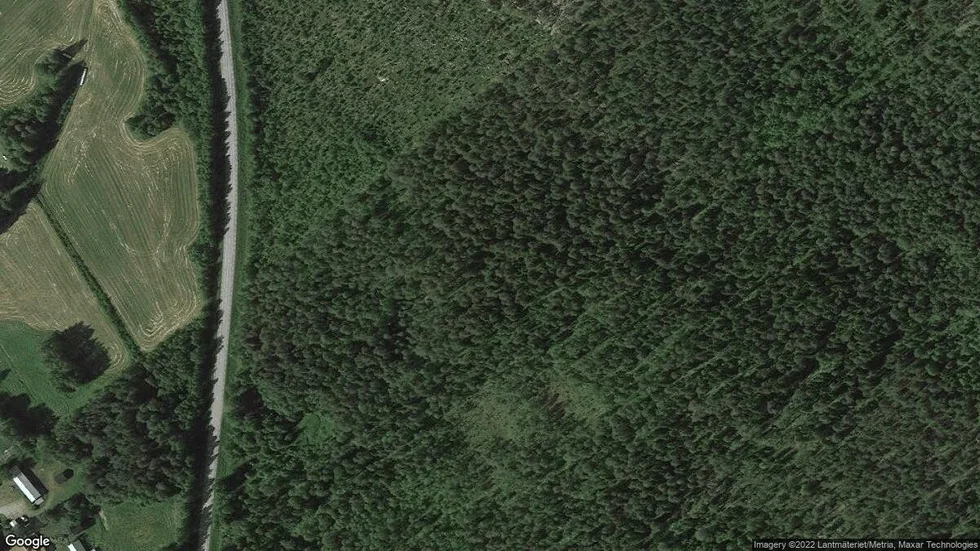 Området kring Lakaforsvägen 28
