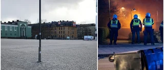 Polisen inför Paludans möte: spärrar av Vaksala torg – stadsdelar kameraövervakas