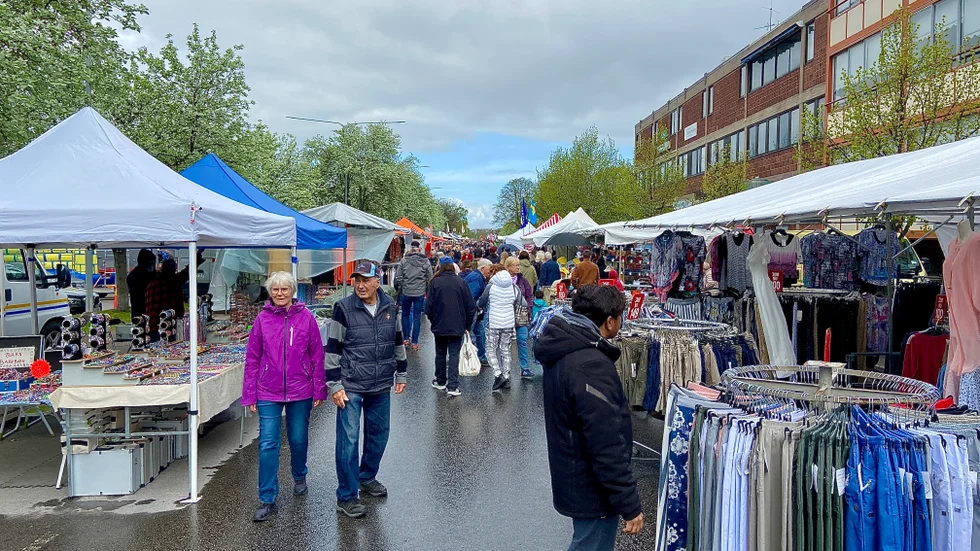 Oxelö marknad anno 2022 var efterlängtad efter att de två föregående årens marknader blivit inställda.