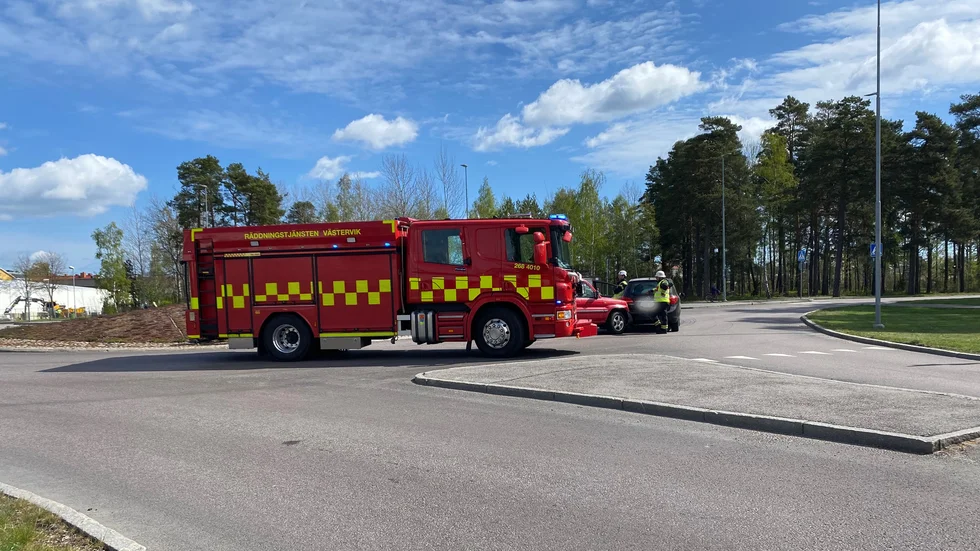 I onsdags fick räddningstjänst rycka ut till Östersjörondellen efter en trafikolycka med flera inblandade fordon.
